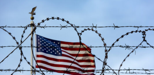 DACA behind barbed wire
