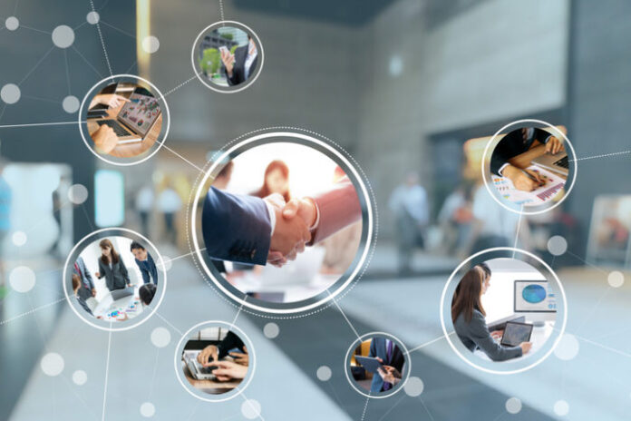 collaboration through tech at work