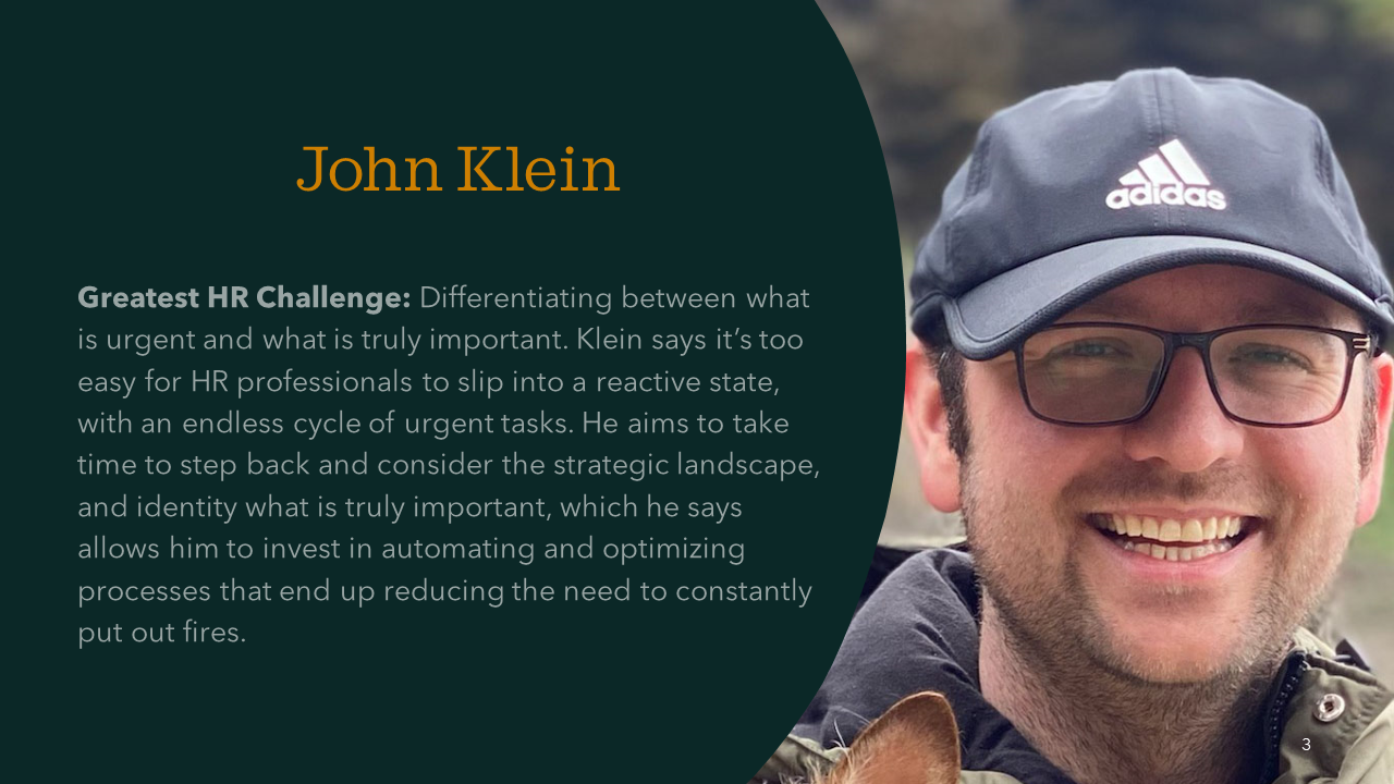 Klein Challenges