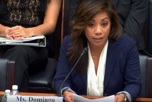 Allstate's Eloiza Domingo testifies before Congress
