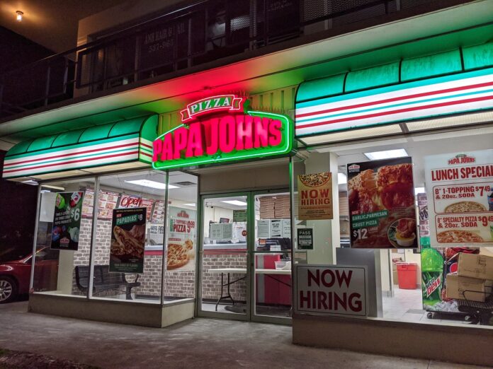 Papa John's Pizza store
