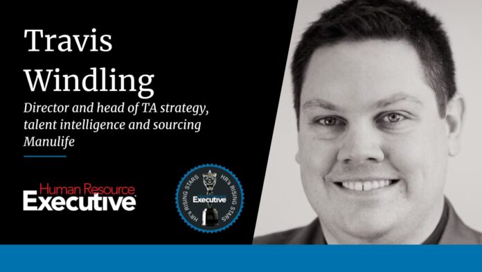 Travis Windling, one of HRE's HR's Rising Stars.