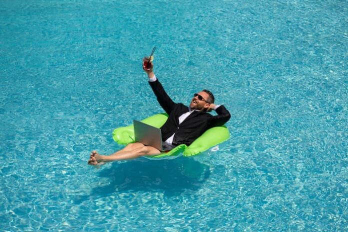 quiet vacationing