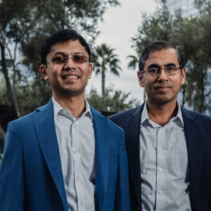 Viven co-founders Varun Kacholia and Ashutosh Garg