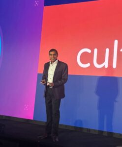 Eightfold founder and co- CEO Ashutosh Garg at Cultivate 2025