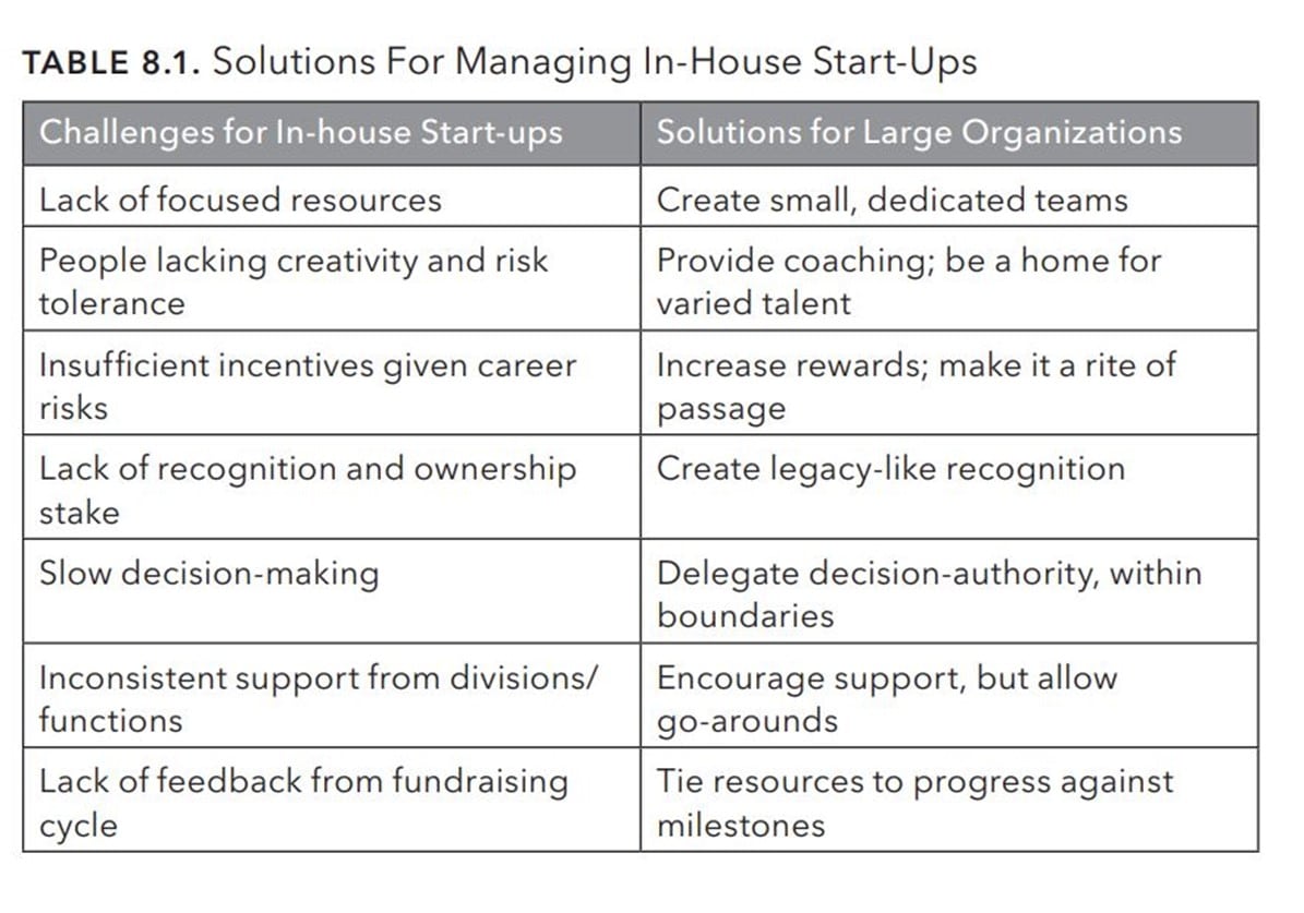 7 must-haves for creating a successful internal innovation team