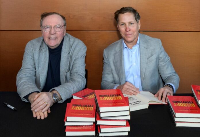 Co-authors James Patterson and Patrick Leddin
