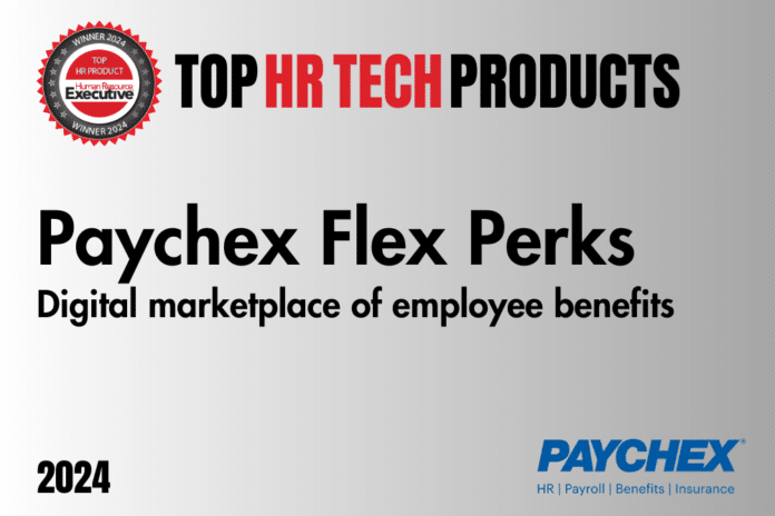 Paychex Flex Perks | 2024 HR Tech Top Products